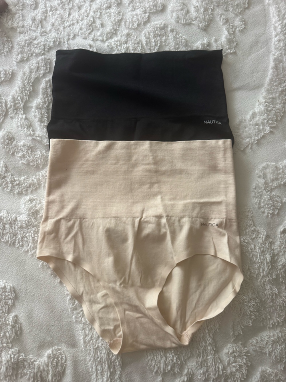 Nautica Intimates 2PK Shapewear High Wait Briefs Seamless Size Sm Unworn